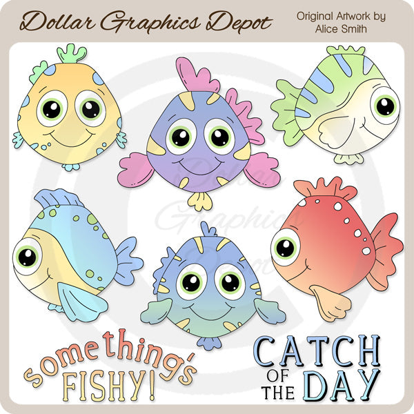 Pesci Del Mare - ClipArt