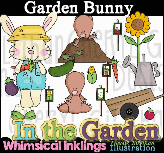 Conejito de jardín... Colección gráfica