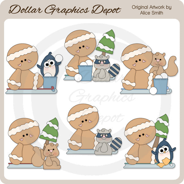 Ginger Friends - ClipArt - Esclusiva DCS