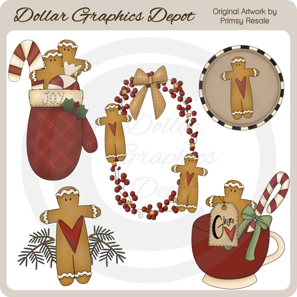 Deseos De Pan De Jengibre 1 - Clipart
