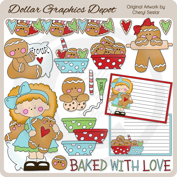 Jengibres de Ginny - Clipart