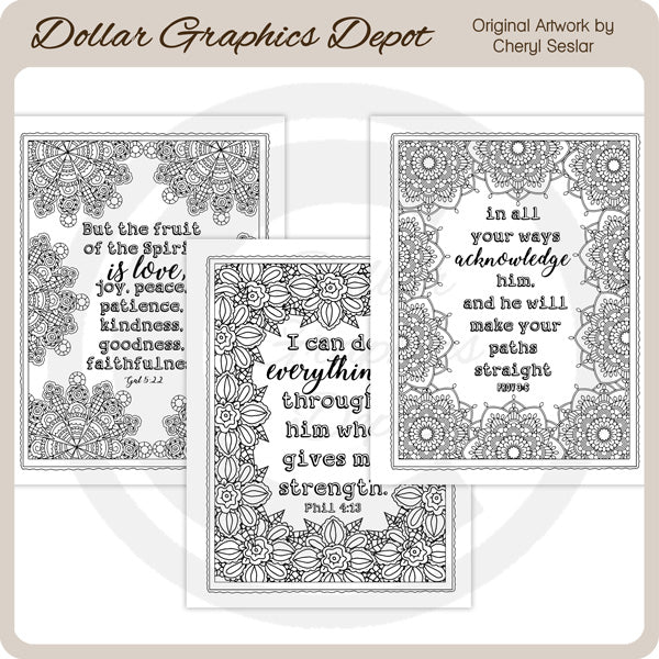 God's Word 1 - Coloring Pages