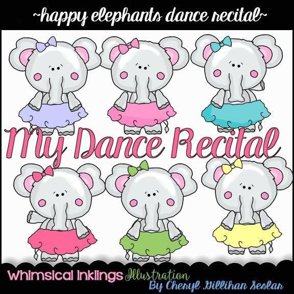 Happy Elephants...Dance Recital