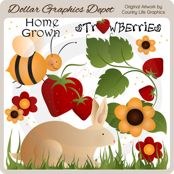 Home Grown - Clip Art