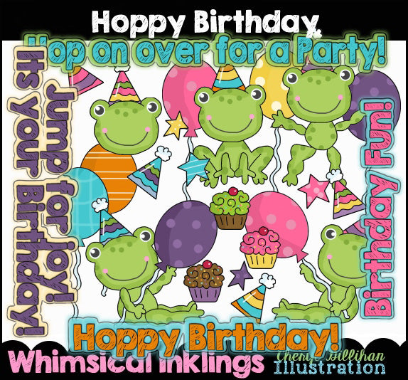 Hoppy Birthday...Graphic Collection
