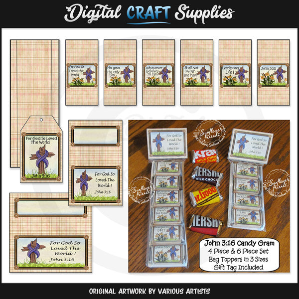 Giovanni 3:16 - Candy Gram - Esclusiva DCS