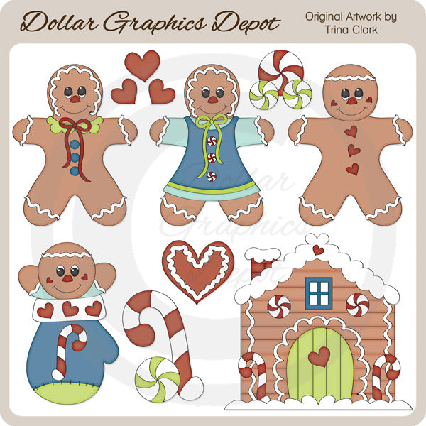 Pan De Jengibre Jolly 1 - Clipart
