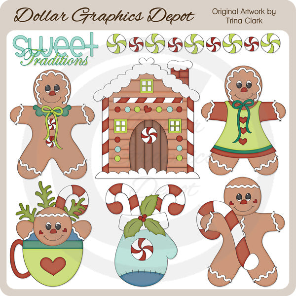 Jolly Gingerbread 2 - Imágenes Prediseñadas