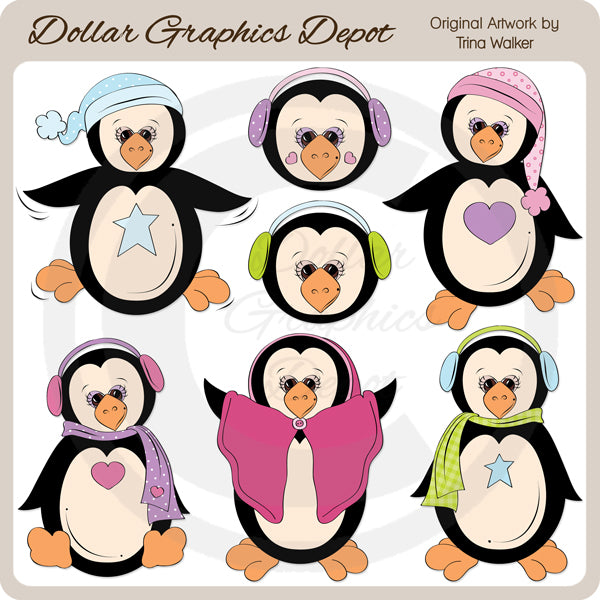 Solo pinguini - ClipArt