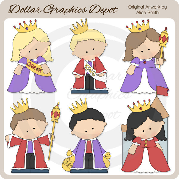 Re e regine - ClipArt - Esclusiva DCS