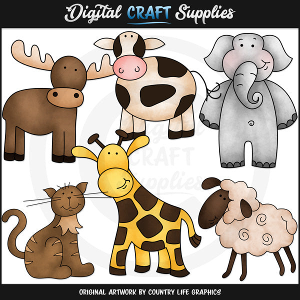 Animalitos - Clipart