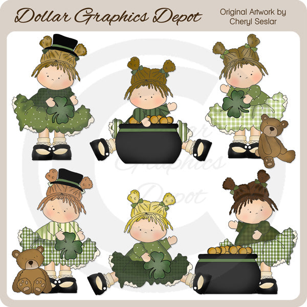Piccole bellezze irlandesi - ClipArt