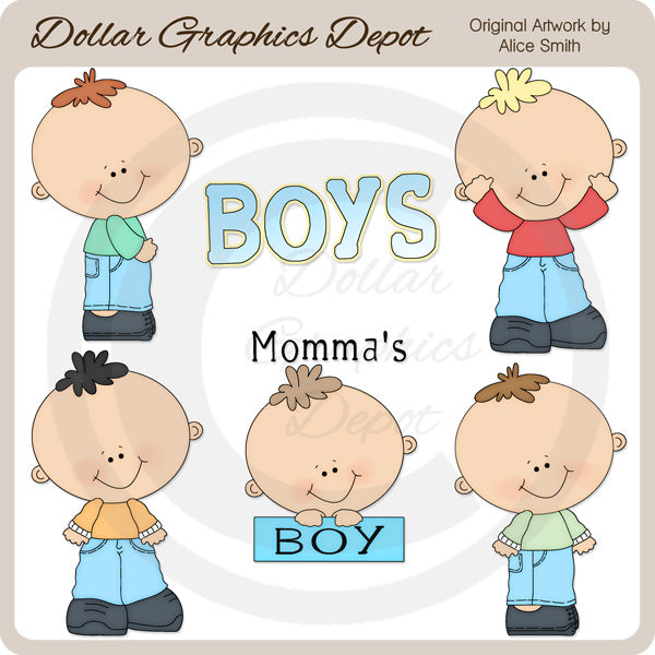 Bambini piccoli - Ragazzi - ClipArt