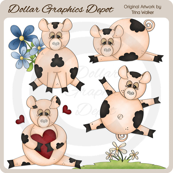 Cerditos 1 - Clipart