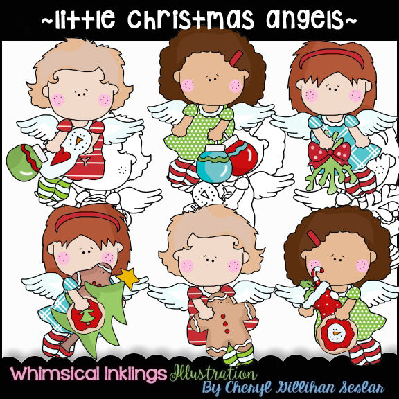 Angelitos de Navidad