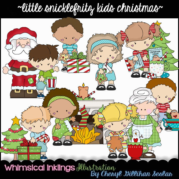 Pequeños niños de Snicklefritz... Navidad.