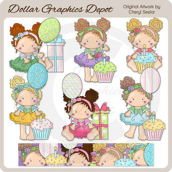 Lucy Tiene Un Cumpleaños - Clipart