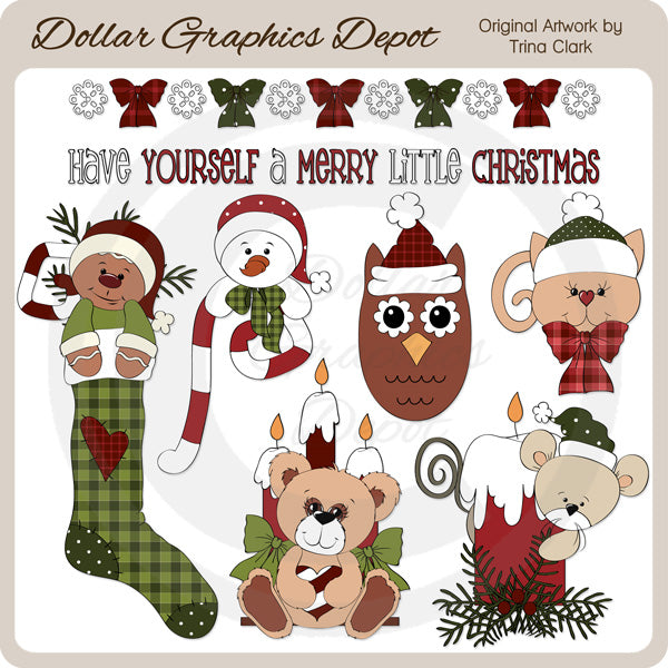 Feliz Navidad 1 - Clipart