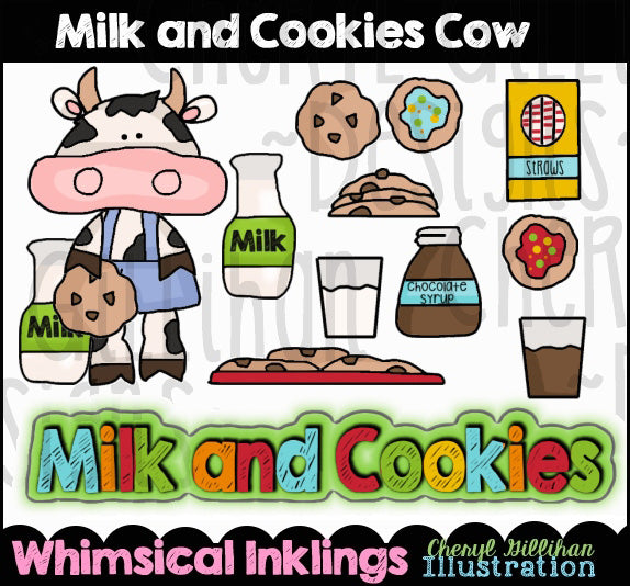 Leche y Galletas Vaca...Colección Gráfica