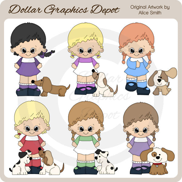 Il mio miglior cucciolo - ClipArt - Esclusiva DCS