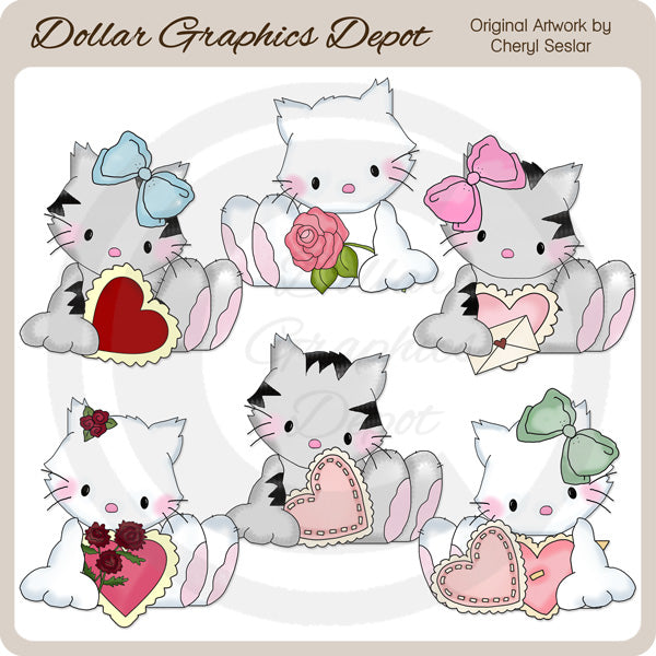 Il mio amico Fluffy - San Valentino - ClipArt