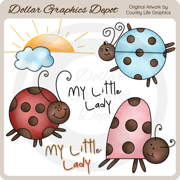 Mi Pequeña Dama - Clipart