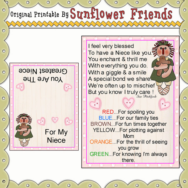 For My Niece  *MM302