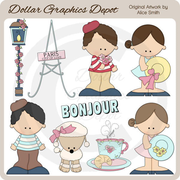 Parigi - ClipArt - Esclusiva DCS