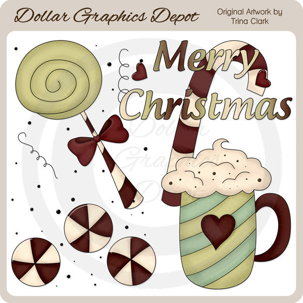 Navidad De Menta 2 - Clipart