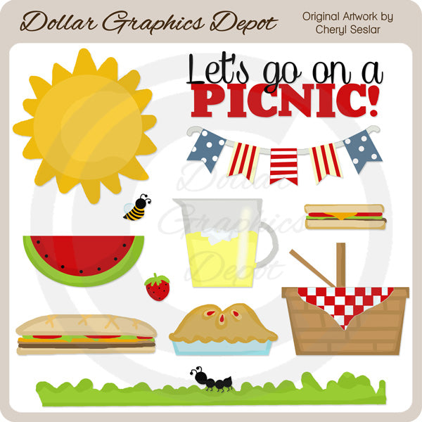 Hora De Picnic - Imágenes Prediseñadas