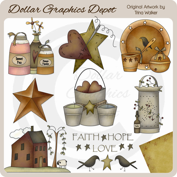 Agradablemente Prim - Clipart