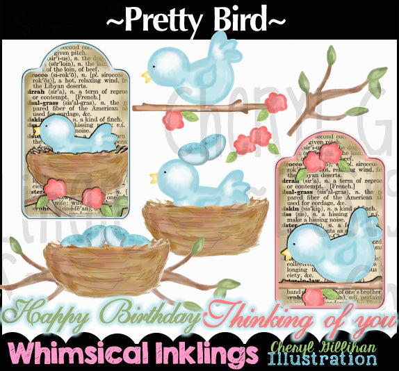 Pretty Bird...Colección gráfica