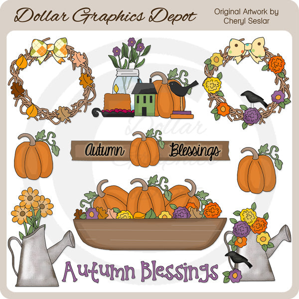 Prime benedizioni autunnali - ClipArt