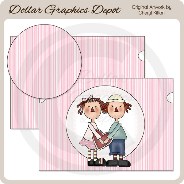 Raggedy Love - Paint Can Set