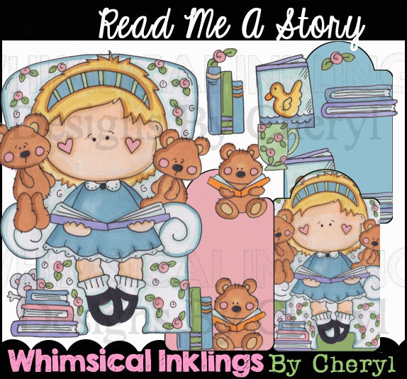 Read Me A Story...Hand Colored Graphic Collection