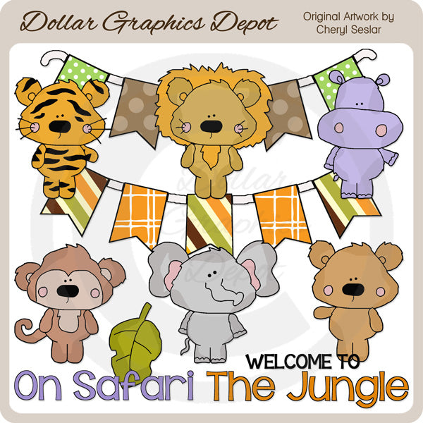 Amigos De Safari - Imágenes Prediseñadas