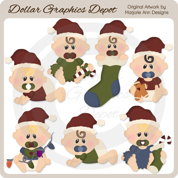 Santa Baby 1 - Clip Art