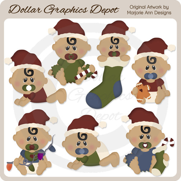 Santa Baby 2 - Clip Art
