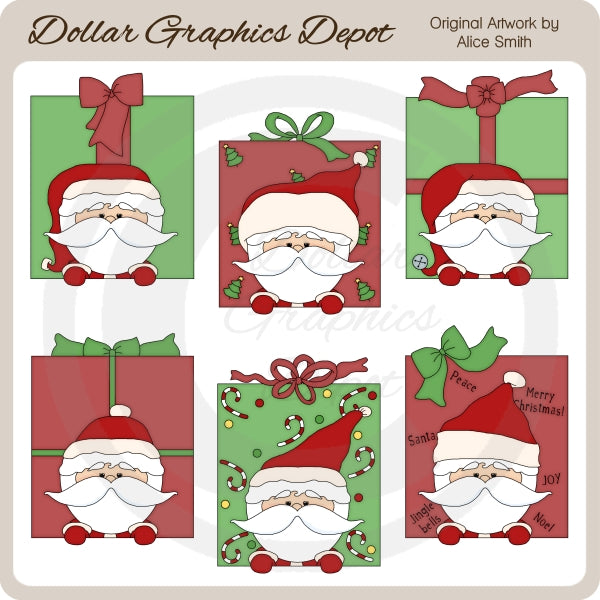 Santa's Gifts - Clip Art - DCS Exclusive