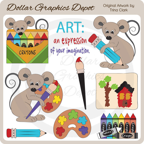 Días Escolares - Arte - Clipart