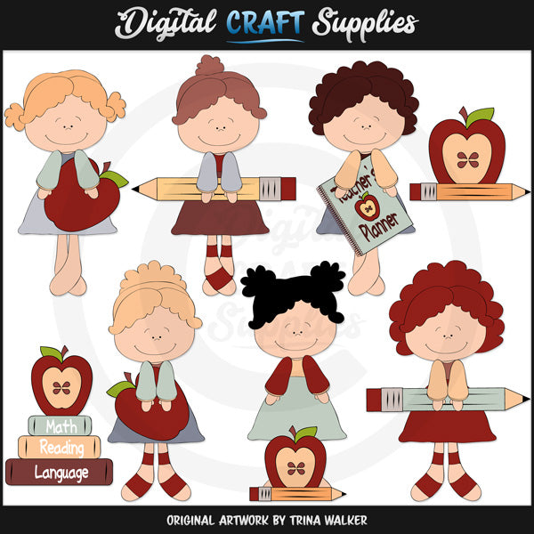 Fantasías Escolares 1 - Clipart