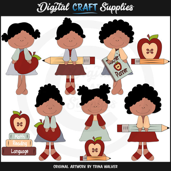 Fantasías Escolares 2 - Clipart