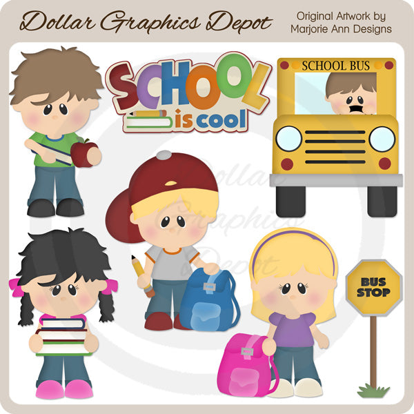 School Is Cool 1 - Clip Art