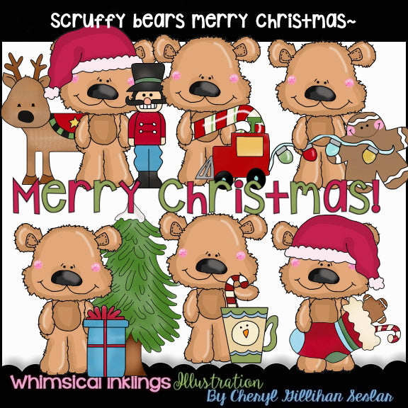 Oso desaliñado...Feliz Navidad