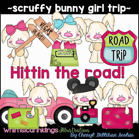 Conejito desaliñado...Viaje de chicas