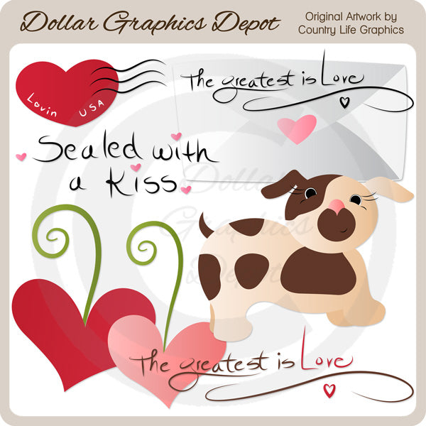Sigillato con un bacio - ClipArt