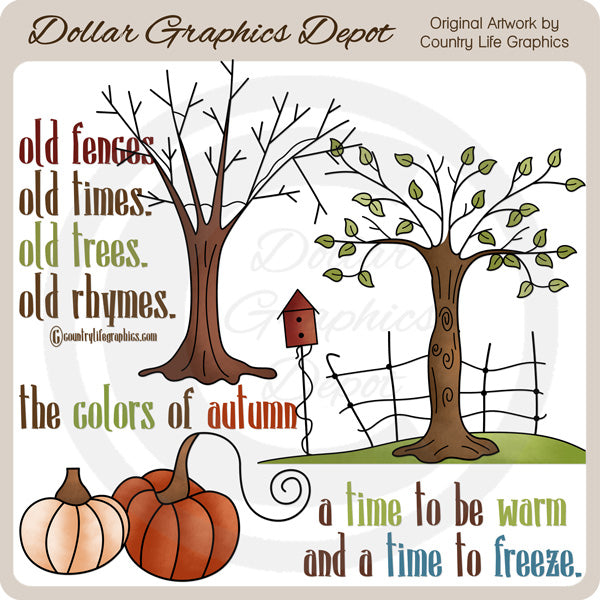Colori della stagione - ClipArt