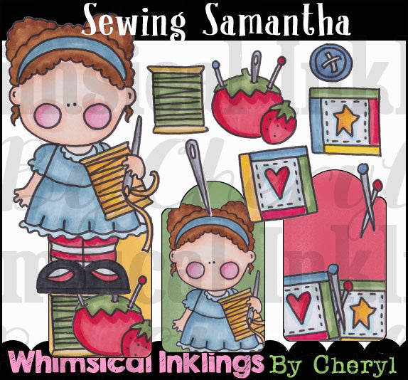 Costura Samantha... Colección gráfica pintada a mano