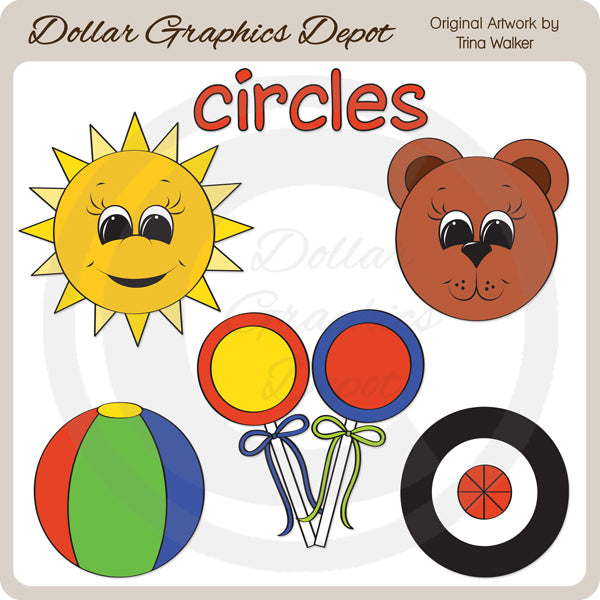 Formas - Círculos - Clipart