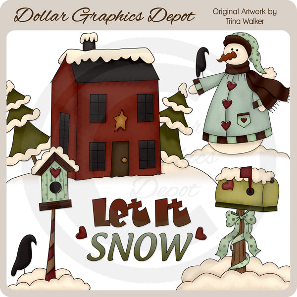 Días De Nieve - Clipart